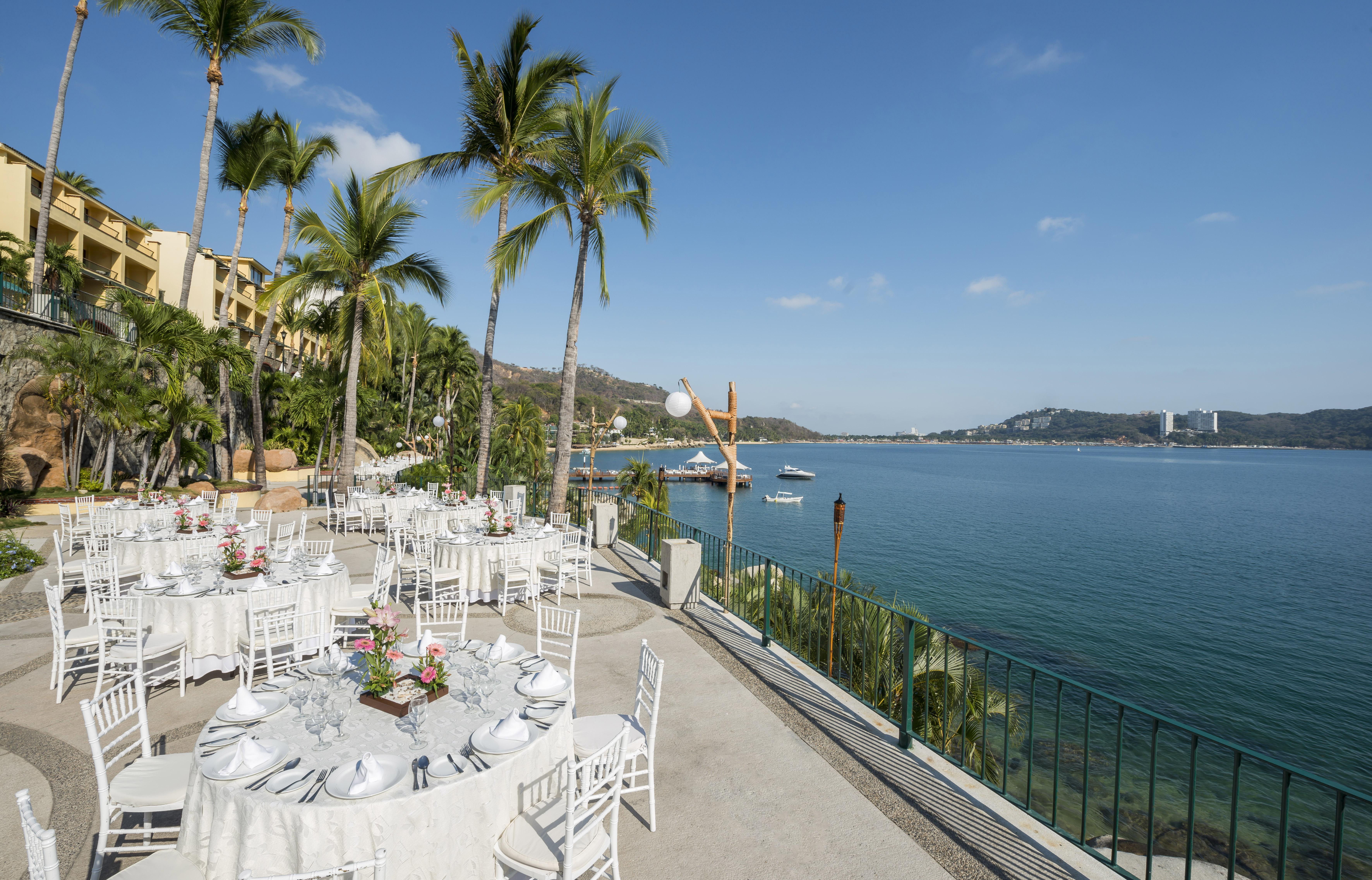 Hotel Camino Real Acapulco Diamante Zewnętrze zdjęcie View of the Bay of Acapulco