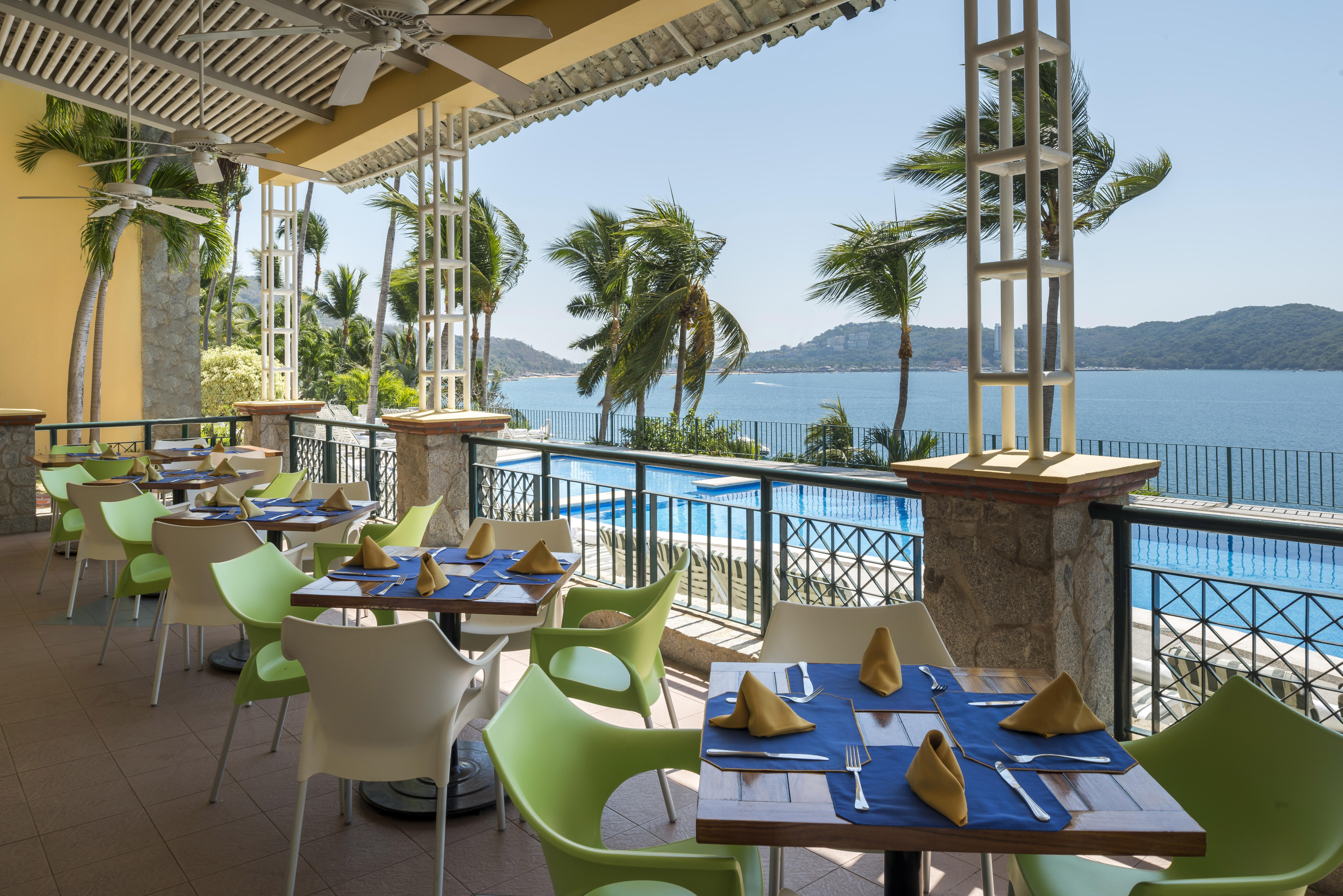 Hotel Camino Real Acapulco Diamante Zewnętrze zdjęcie The Deck