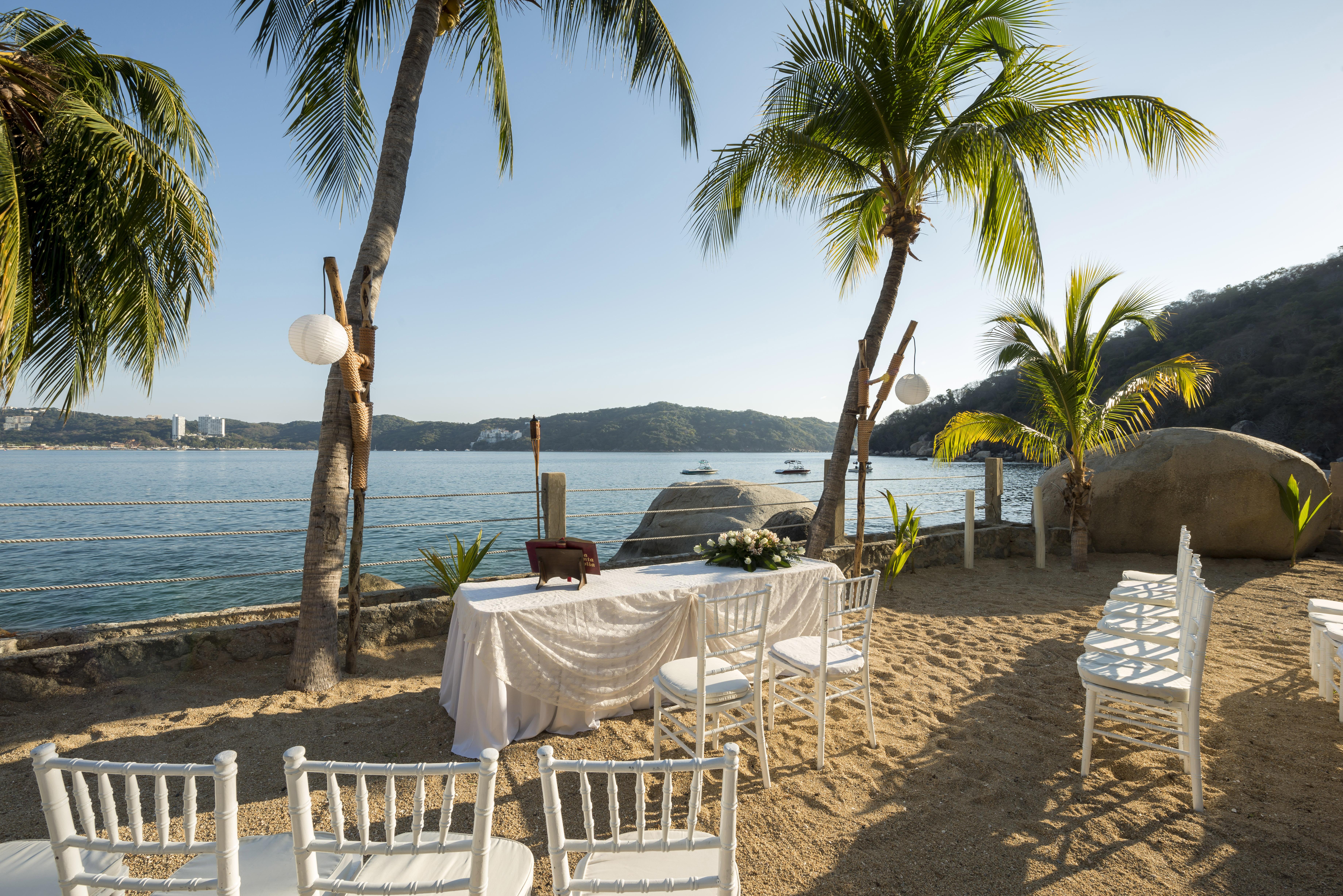 Hotel Camino Real Acapulco Diamante Zewnętrze zdjęcie Beach at the resort