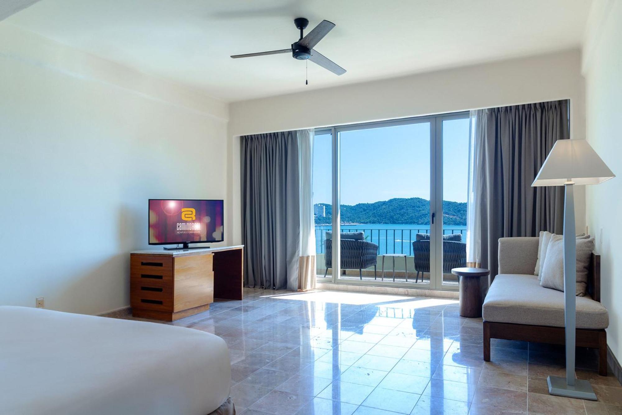 Hotel Camino Real Acapulco Diamante Zewnętrze zdjęcie A room at the hotel